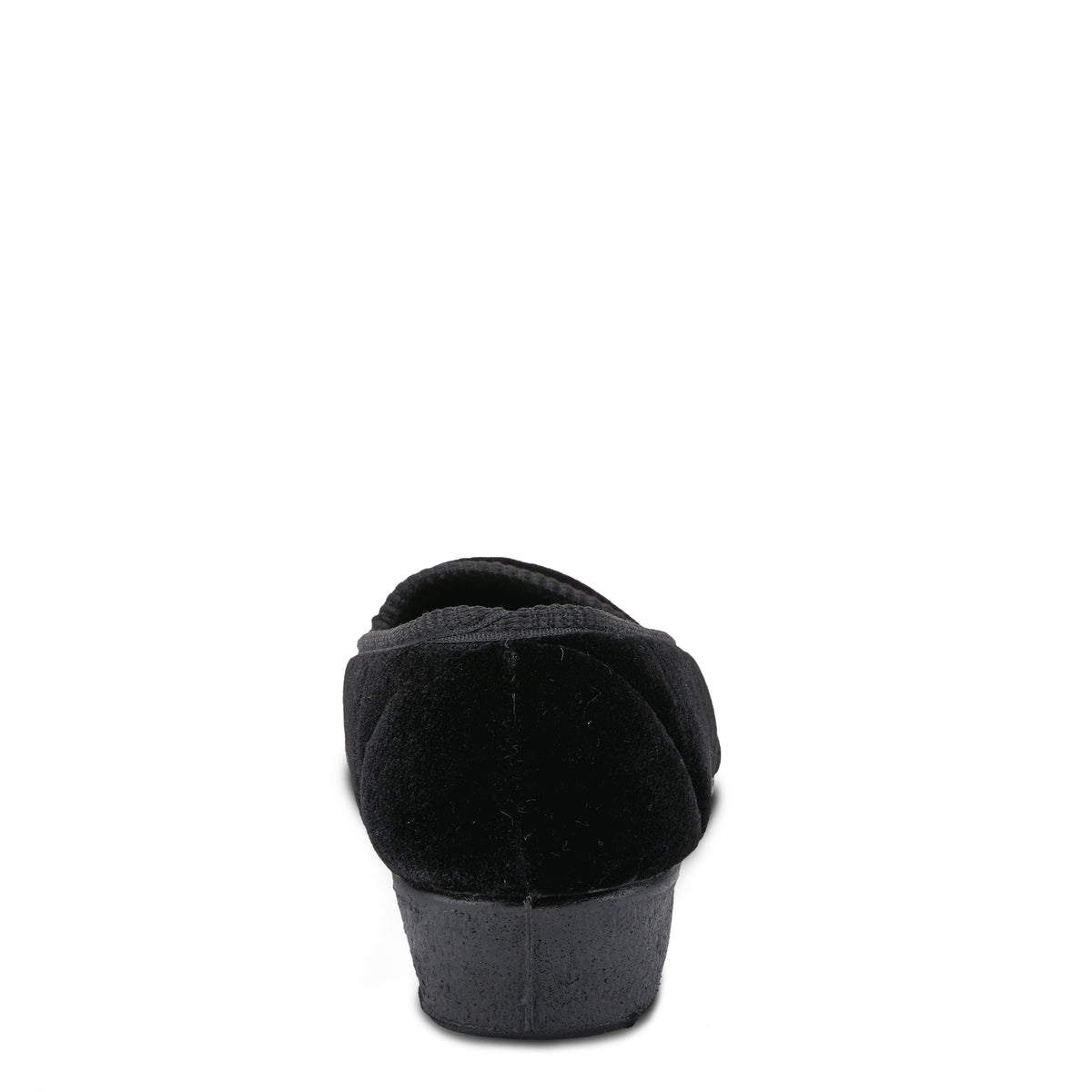 Spring Step FLEXUS JOLLY SLIPPERS shoe in black with flexible comfort sole