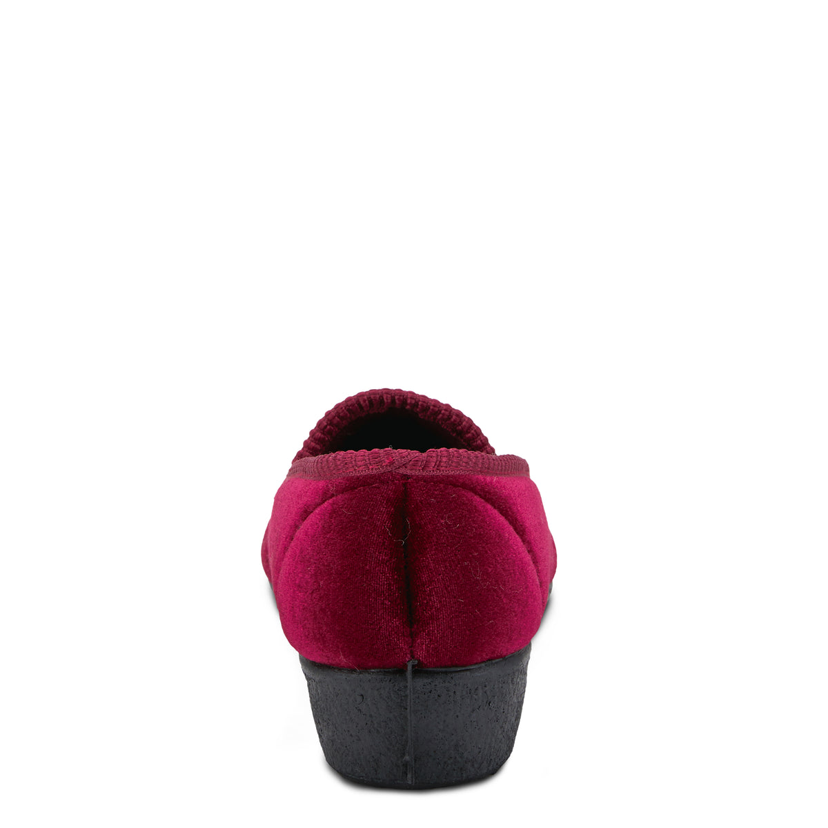 Spring Step FLEXUS JOLLY SLIPPERS shoe in bordeaux with flexible comfort sole