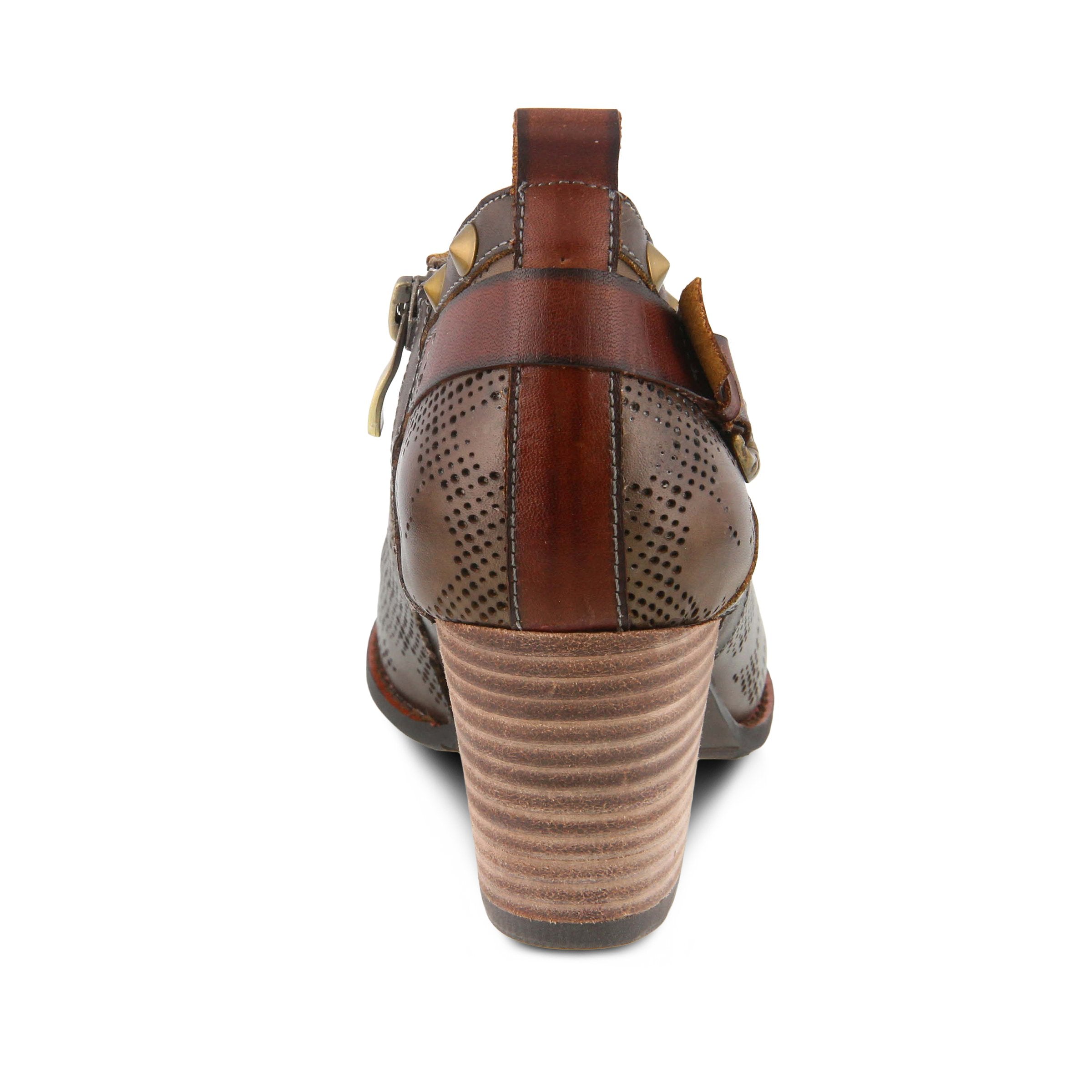 L'Artiste L'Artiste KACIE Shoes shoe in red with handcrafted leather design