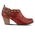 L'Artiste L'Artiste KACIE Shoes shoe in red with handcrafted leather design