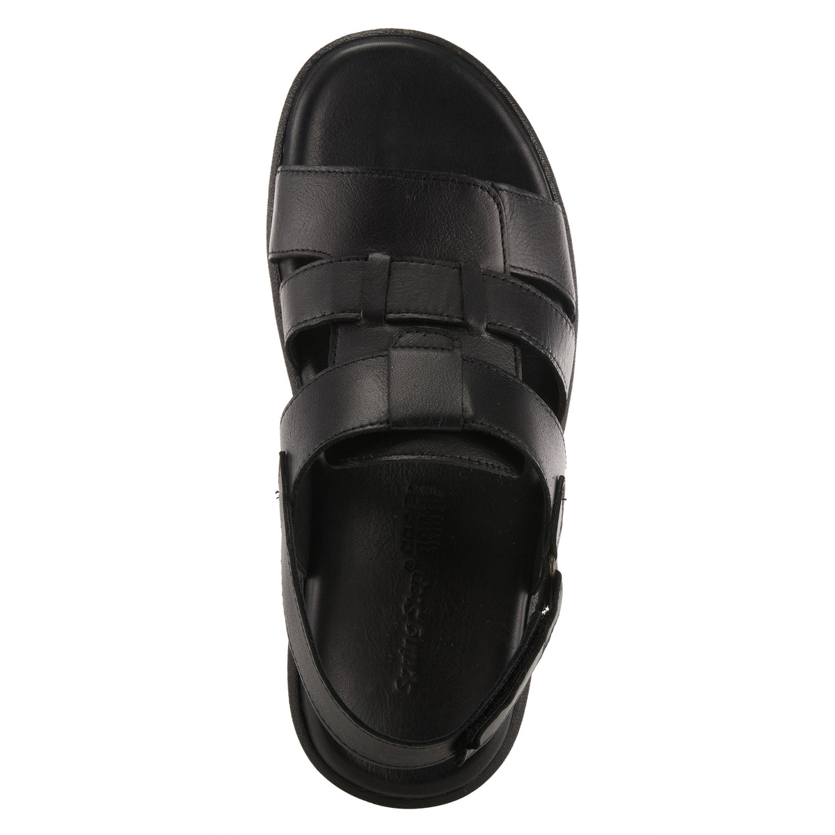 Spring Step SPRING STEP MEN KAI BACK STRAP SANDALS sandal in black with comfortable everyday design