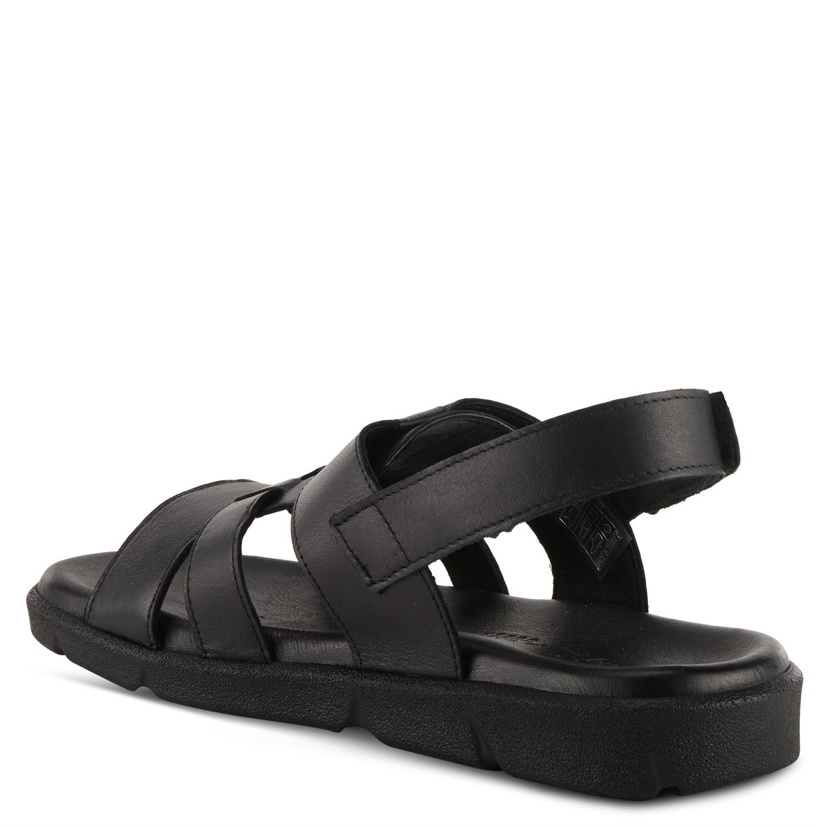 Spring Step SPRING STEP MEN KAI BACK STRAP SANDALS sandal in black with comfortable everyday design