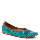 Spring Step SPRING STEP KENYETTA SHOE shoe in turquoise with comfortable everyday design