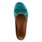 Spring Step SPRING STEP KENYETTA SHOE shoe in turquoise with comfortable everyday design