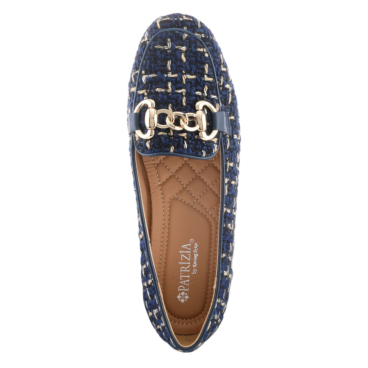Patrizia PATRIZIA KNITKNOT BALLERINA SHOES fashion shoe in navy multi with stylish fashion design