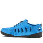 Spring Step SPRING STEP KONAK LACE-UP SHOE shoe in blue with comfortable everyday design