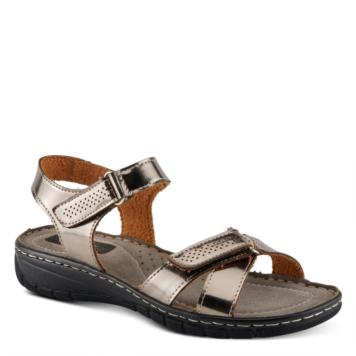 Flexus FLEXUS MIES L061 SANDALS sandal in chrome with flexible sole