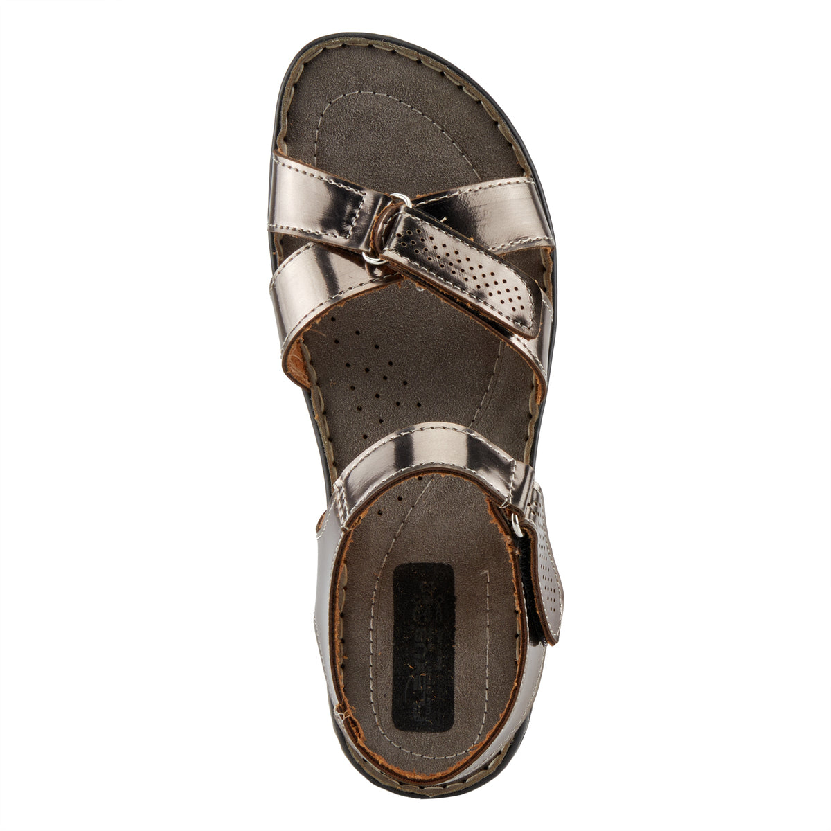 Flexus FLEXUS MIES L061 SANDALS sandal in chrome with flexible sole