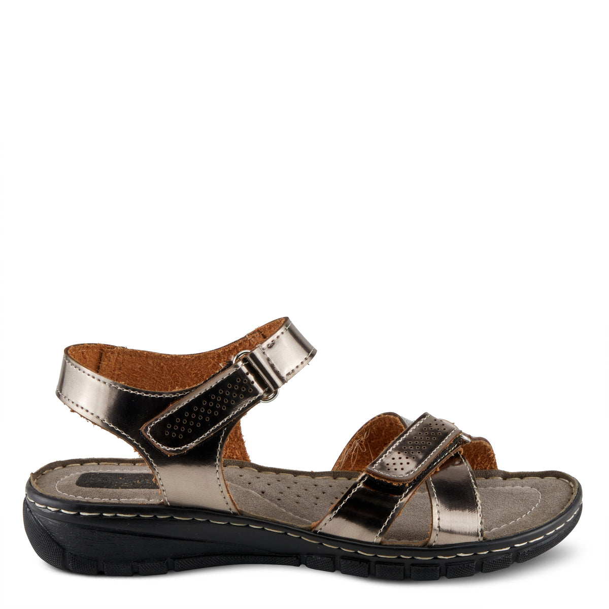 Flexus FLEXUS MIES L061 SANDALS sandal in chrome with flexible sole