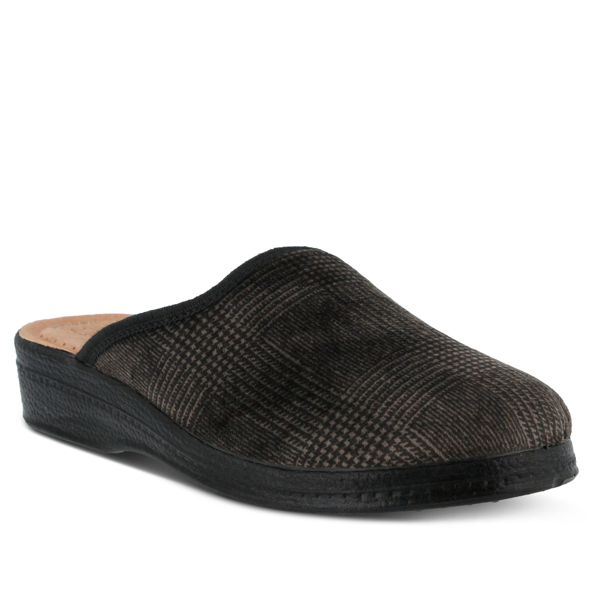 Spring Step‎ Men Nigel Leather Slipper Black Nubuck EU 46 / US 12-12.5 NEW Ozzie Men main image 3