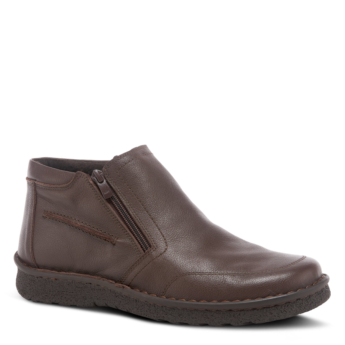 Spring Step SPRING STEP MEN LORENZ BOOTIES boot in chocolate brown with comfortable everyday design