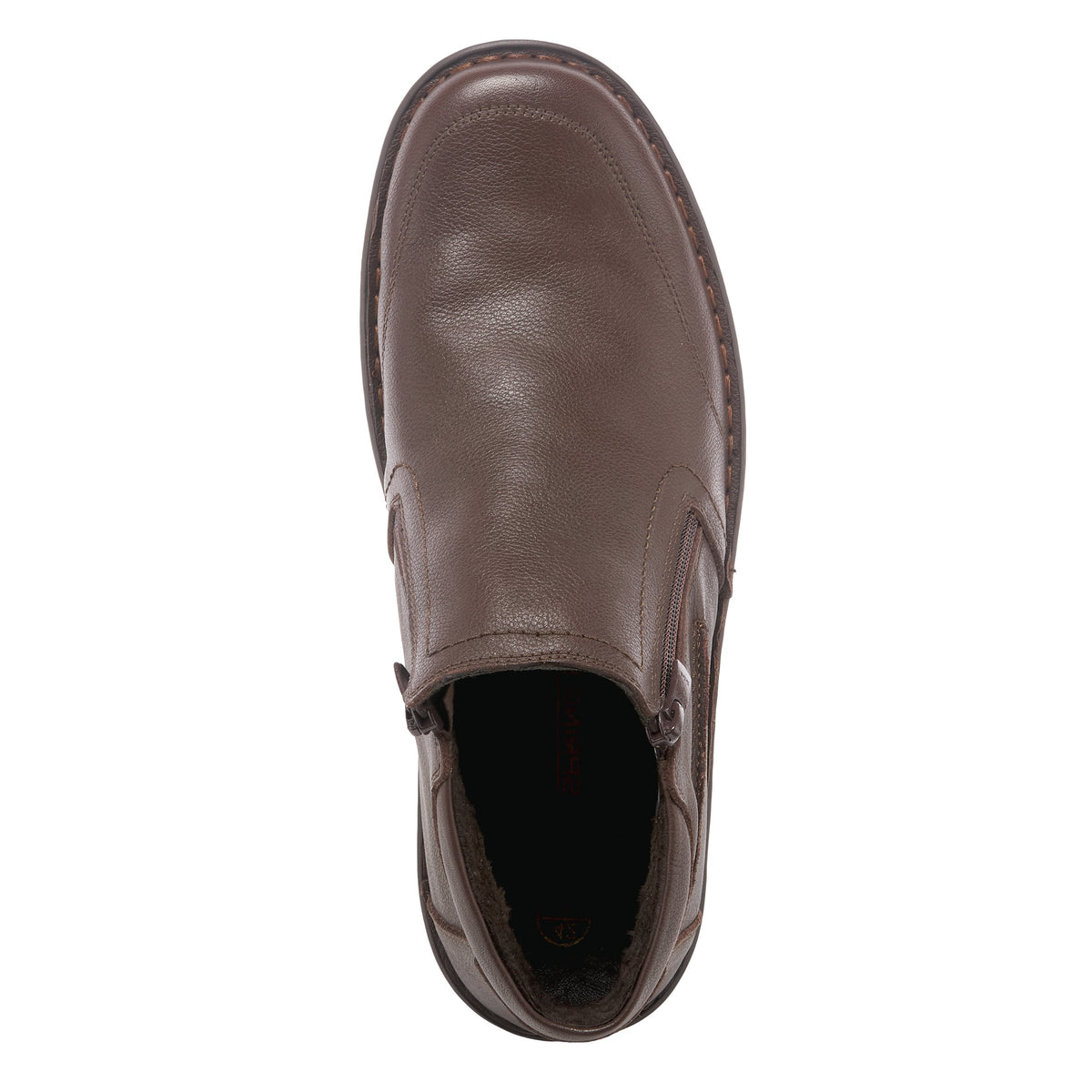 Spring Step SPRING STEP MEN LORENZ BOOTIES boot in chocolate brown with comfortable everyday design