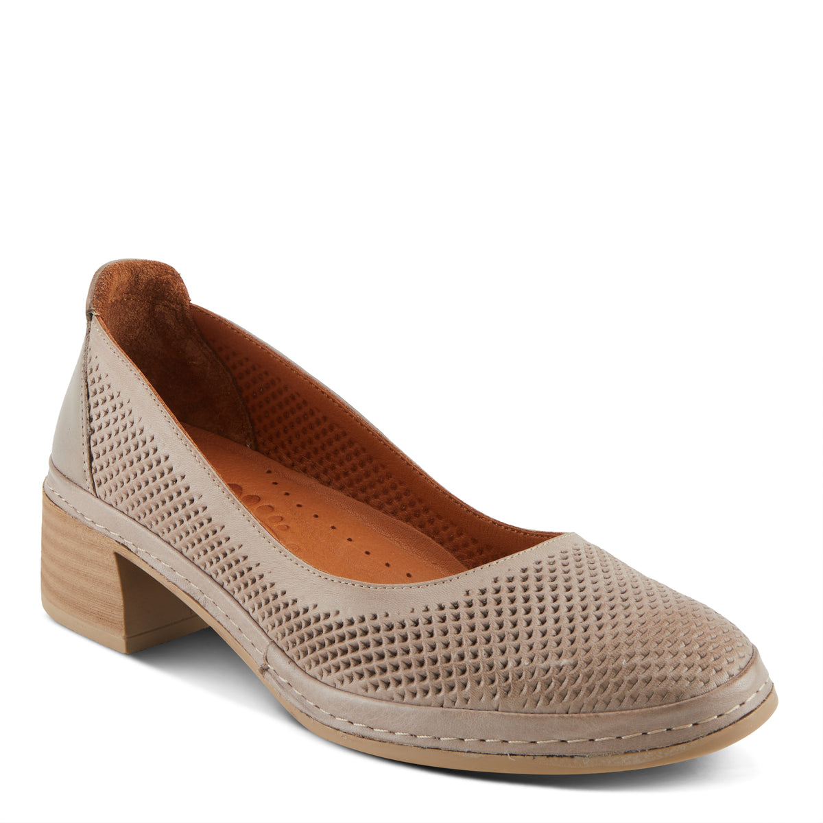 Spring Step SPRING STEP LUGARIA SHOES shoe in stone with comfortable everyday design