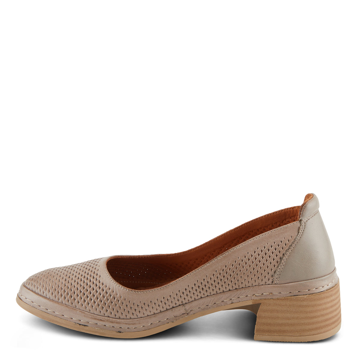 Spring Step SPRING STEP LUGARIA SHOES shoe in stone with comfortable everyday design