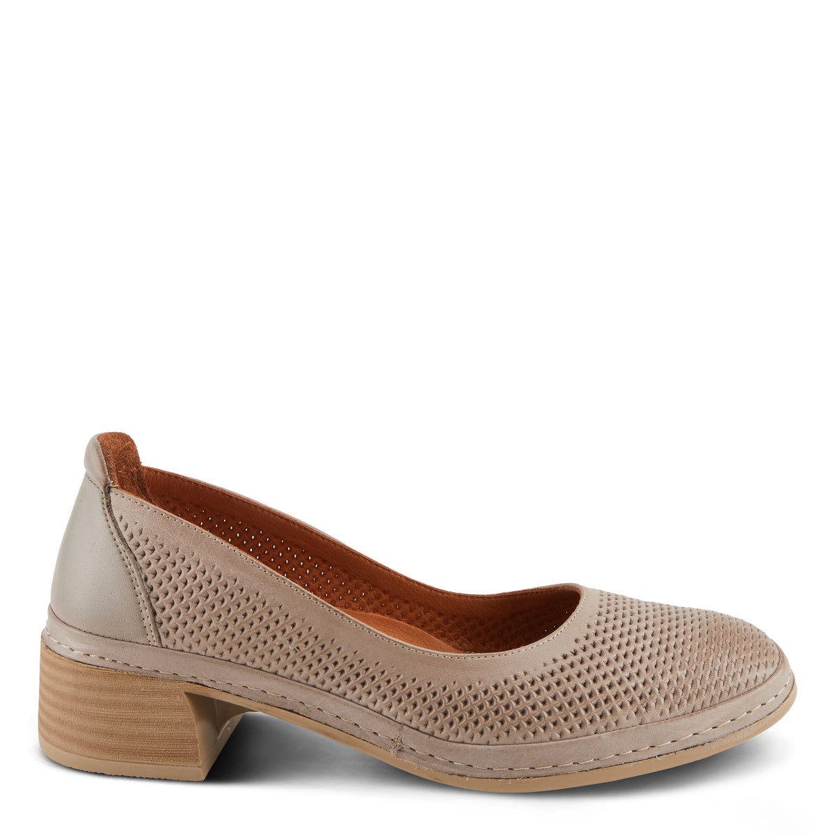Spring Step SPRING STEP LUGARIA SHOES shoe in stone with comfortable everyday design