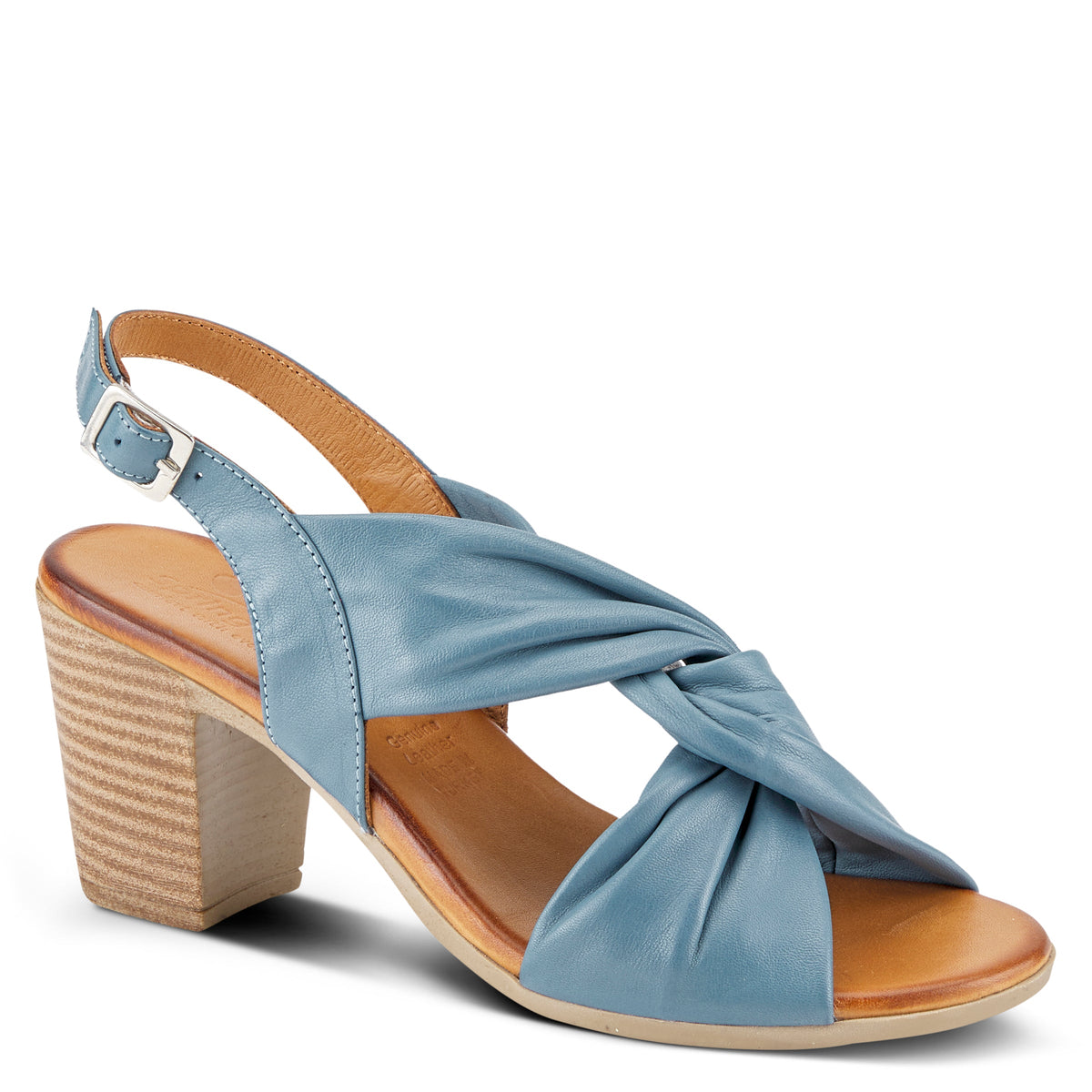 Spring Step Madeleine Stacked Heel Sandal – Spring Step Shoes