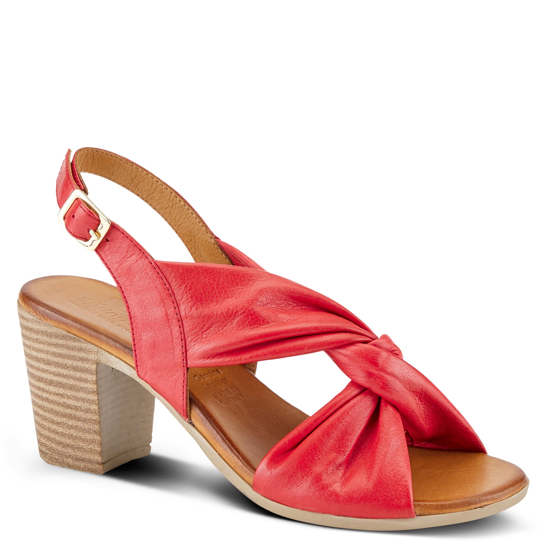 Spring Step Madeleine Stacked Heel Sandal – Spring Step Shoes