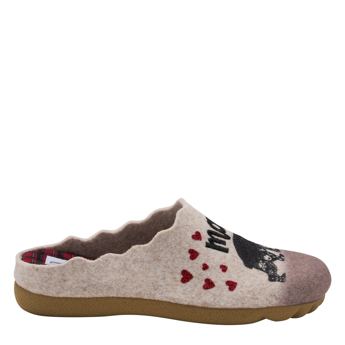 Flexus FLEXUS MAMABEAR SLIPPERS comfort shoe in sand with flexible sole