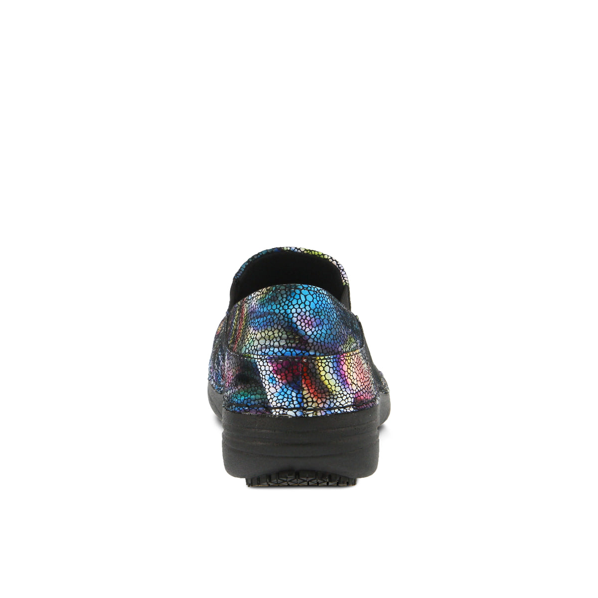 Spring Step Professional SPRING STEP PROFESSIONAL MANILA BOREAL SLIP-ON SHOE slip-on shoe in blue with slip-resistant outsole