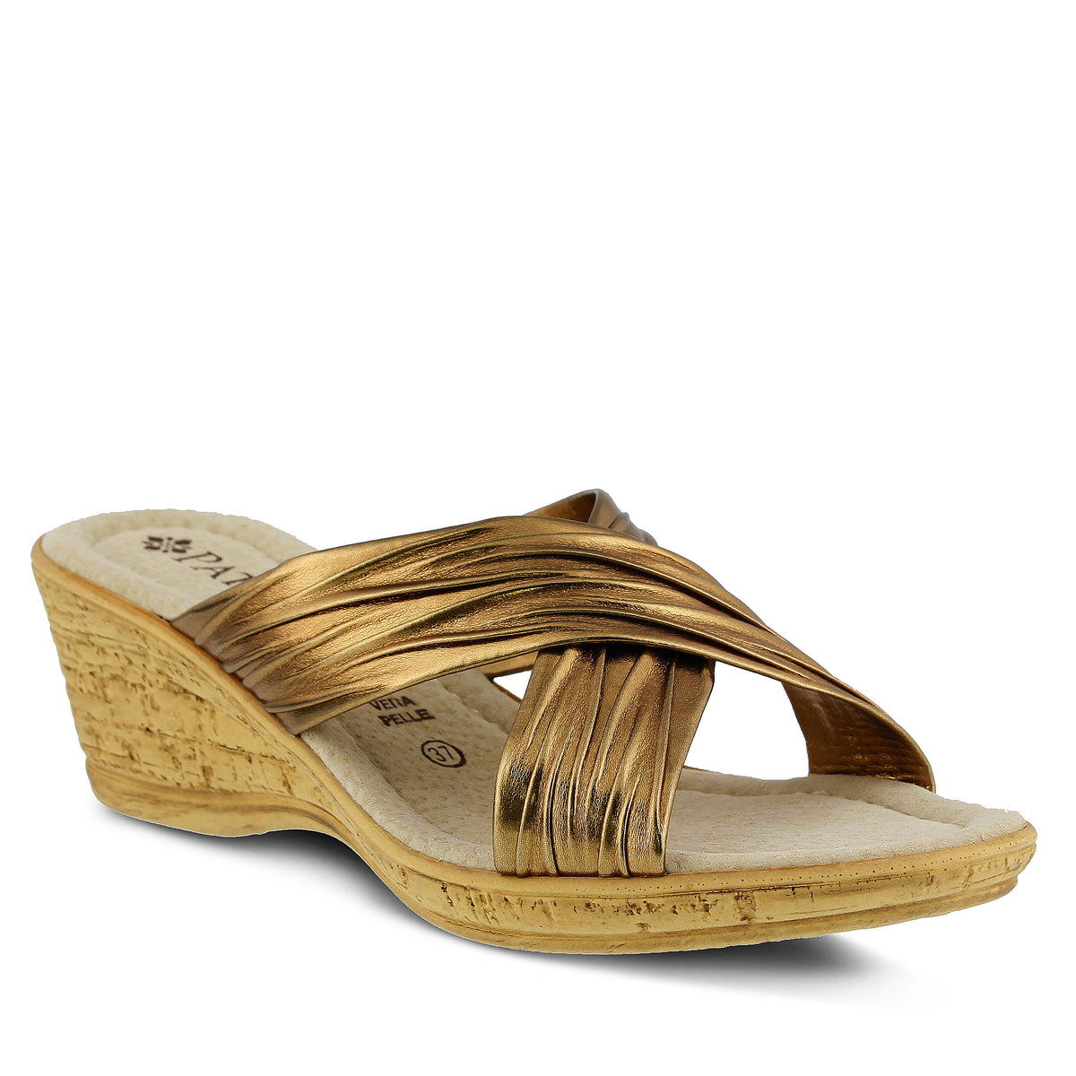 Patrizia PATRIZIA MARGE SLIDE SANDAL sandal in bronze with stylish fashion design