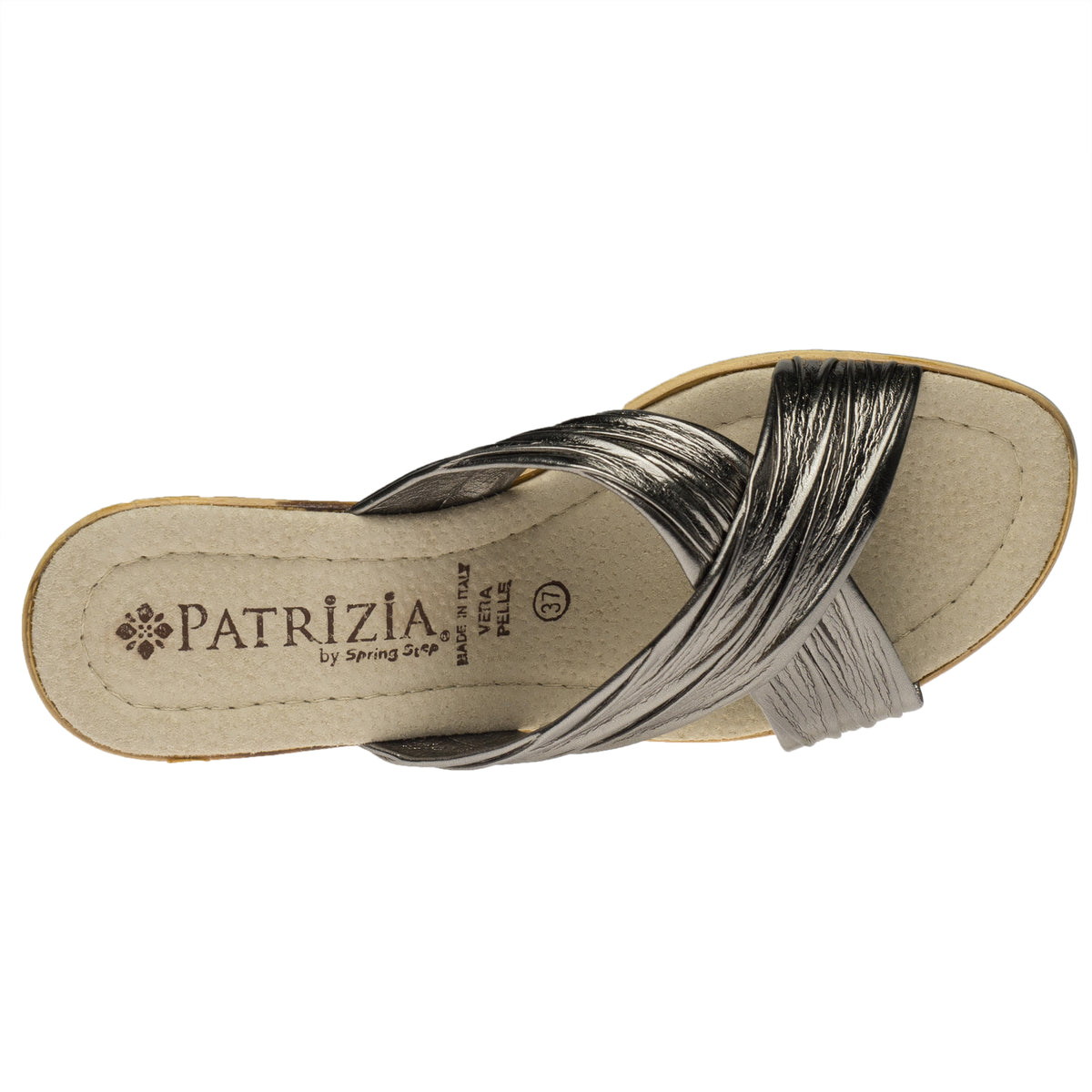 Patrizia PATRIZIA MARGE SLIDE SANDAL sandal in pewter with stylish fashion design