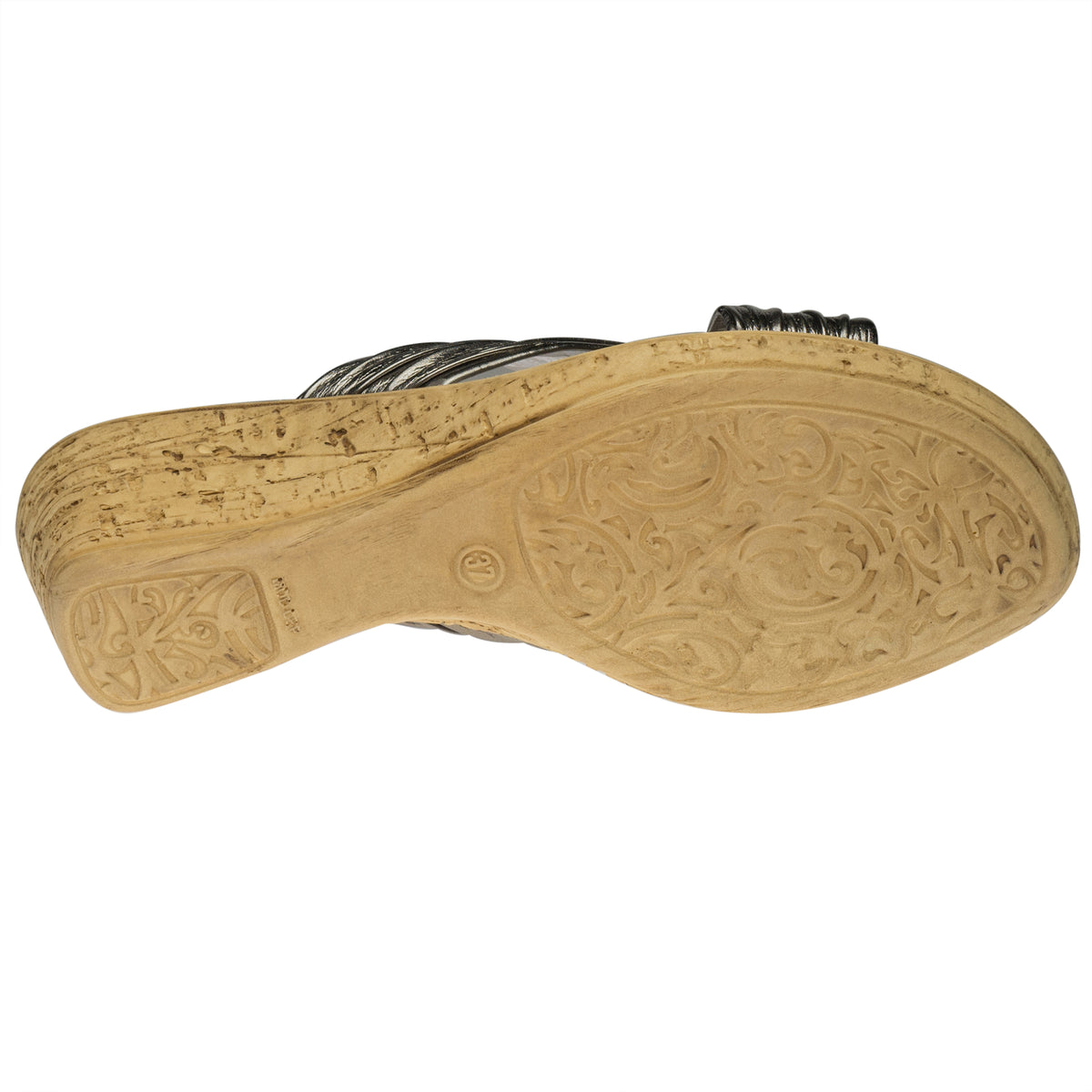 Patrizia PATRIZIA MARGE SLIDE SANDAL sandal in pewter with stylish fashion design