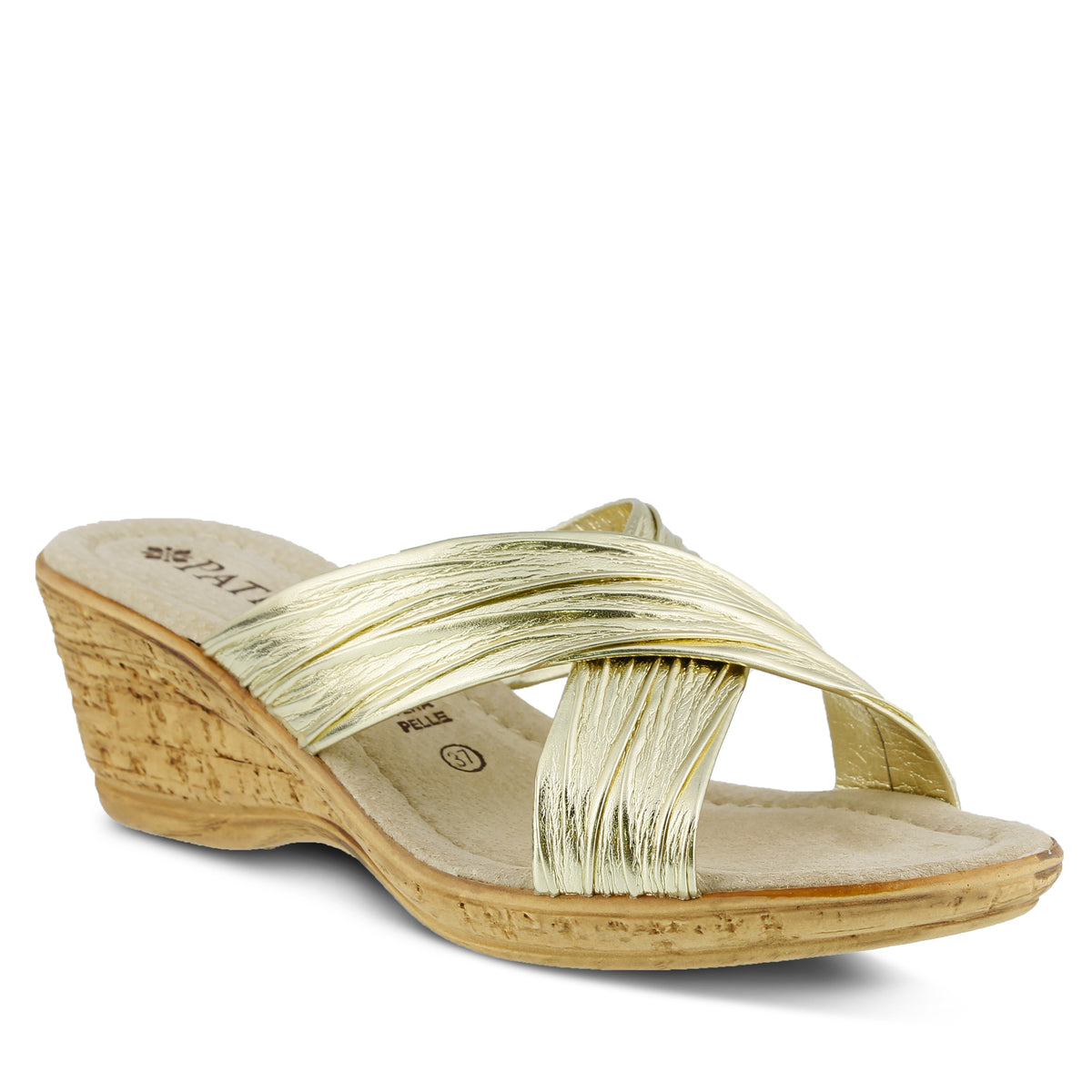 Patrizia PATRIZIA MARGE SLIDE SANDAL sandal in pewter with stylish fashion design