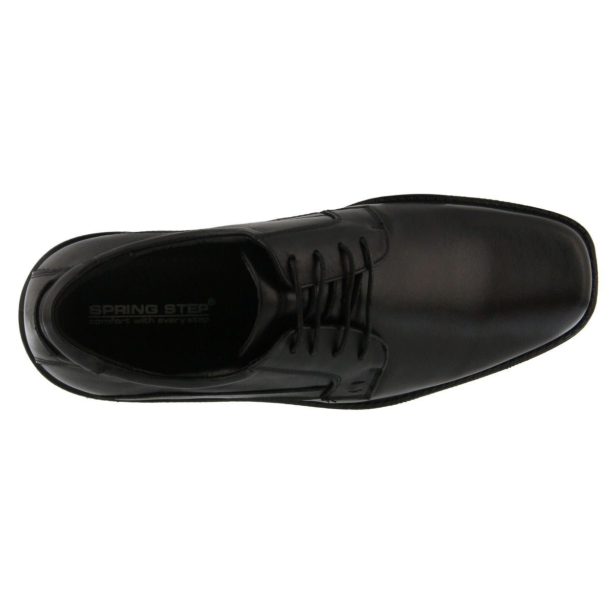 Spring Step Spring Step Men MATT Shoes shoe in black with comfortable everyday design