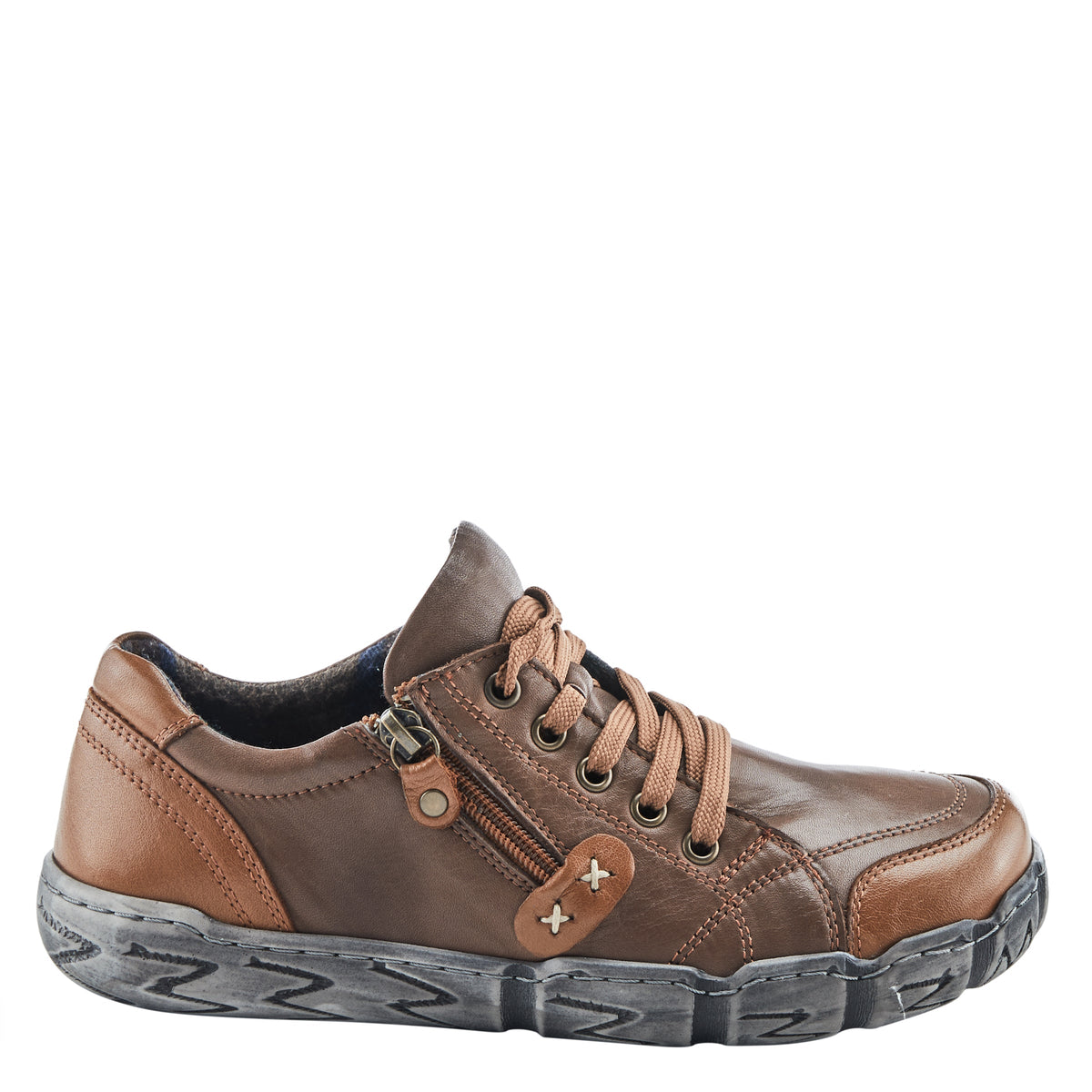 Spring Step SPRING STEP MAYSOON SHOE shoe in brown multi with comfortable everyday design