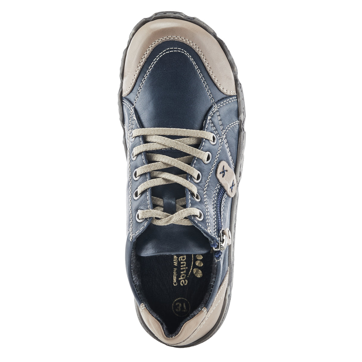 Spring Step SPRING STEP MAYSOON SHOE shoe in navy multi with comfortable everyday design