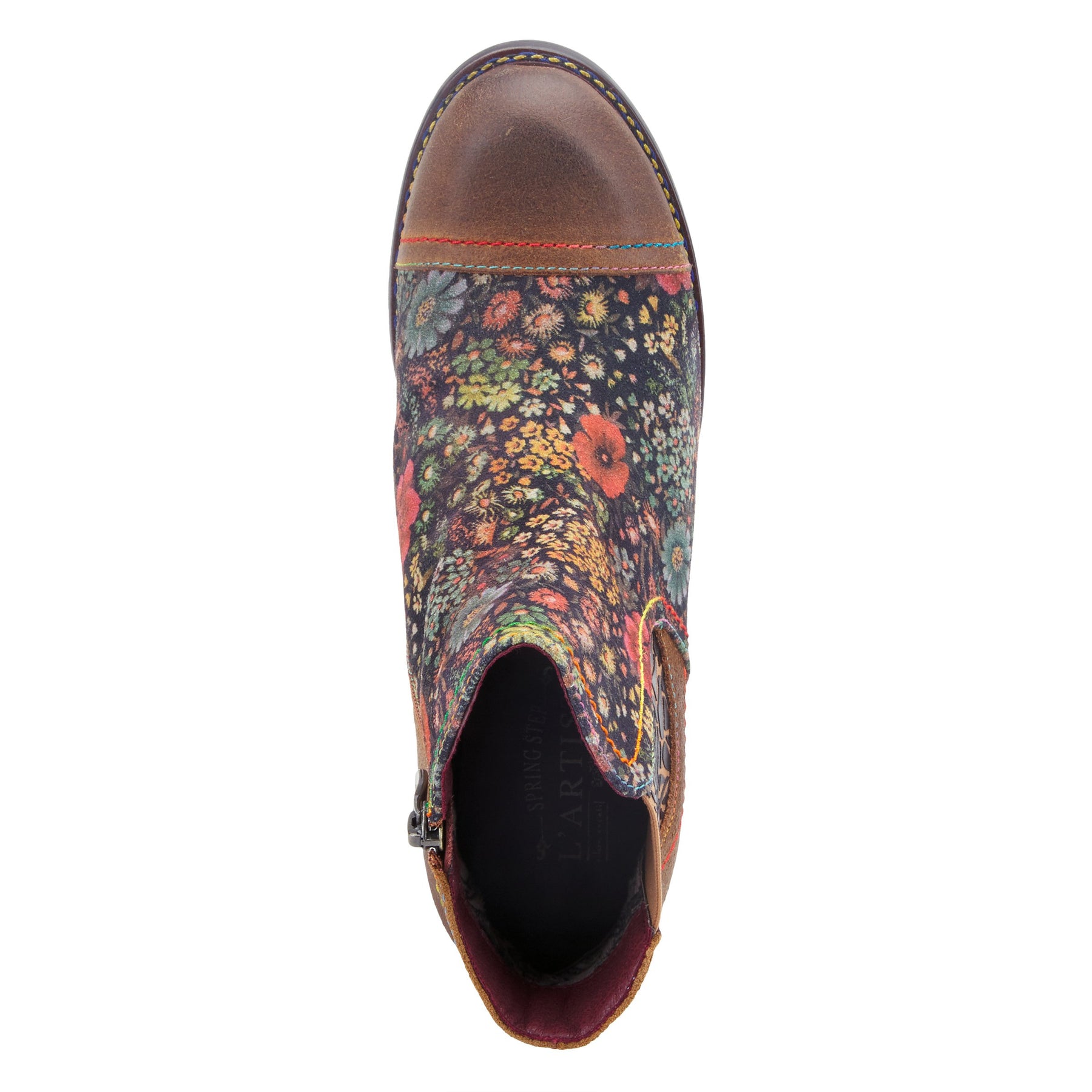 L artiste Melvina Boots Floral Printed Spring Step Shoes