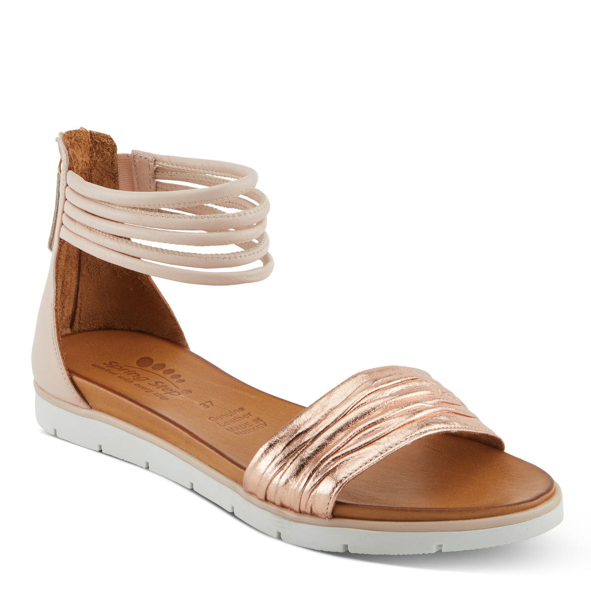 Spring Step SPRING STEP MEXA SANDALS sandal in rose gold with comfortable everyday design