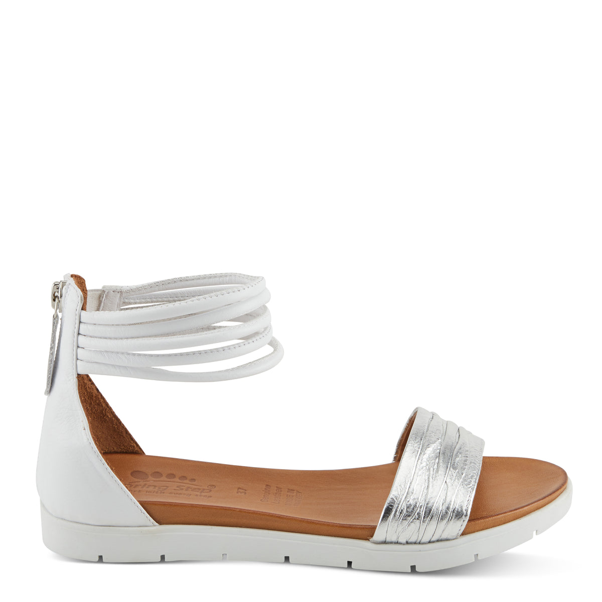 Spring Step SPRING STEP MEXA SANDALS sandal in silver with comfortable everyday design