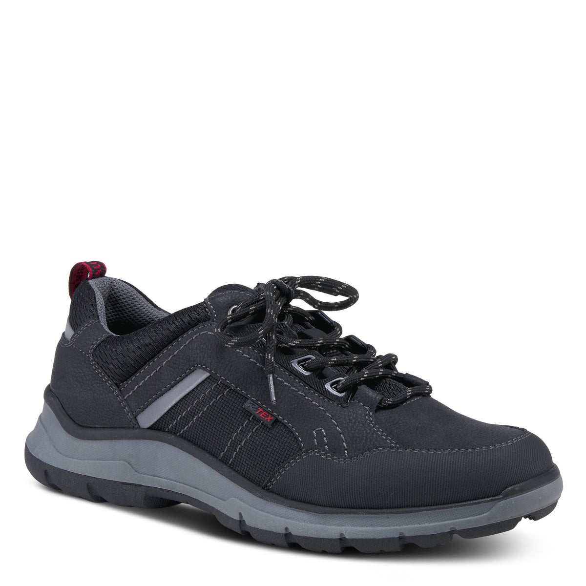 Spring Step SPRING STEP RELIFE MEN MOE LACE-UP SHOES shoe in black with comfortable everyday design