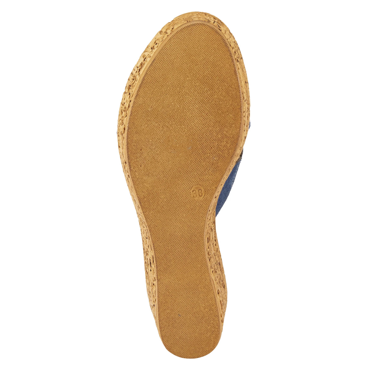 Spring Step SPRING STEP MSSTEAMY SLIDE SANDALS sandal in navy suede with comfortable everyday design