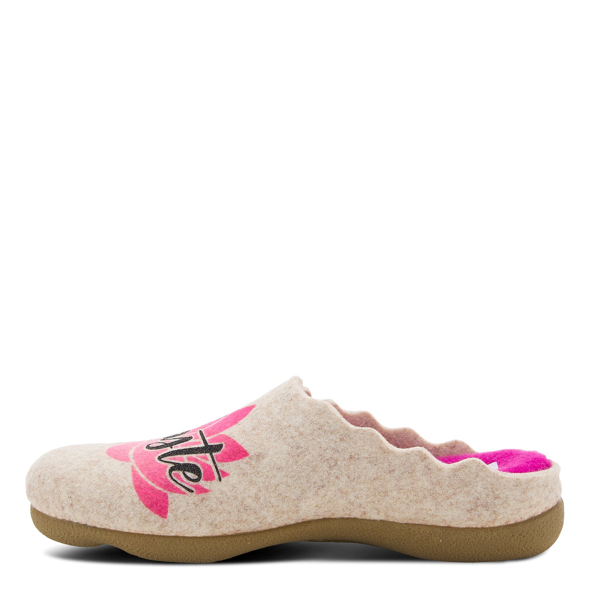 Flexus FLEXUS NAMASTE SLIPPER comfort shoe in sand with flexible sole