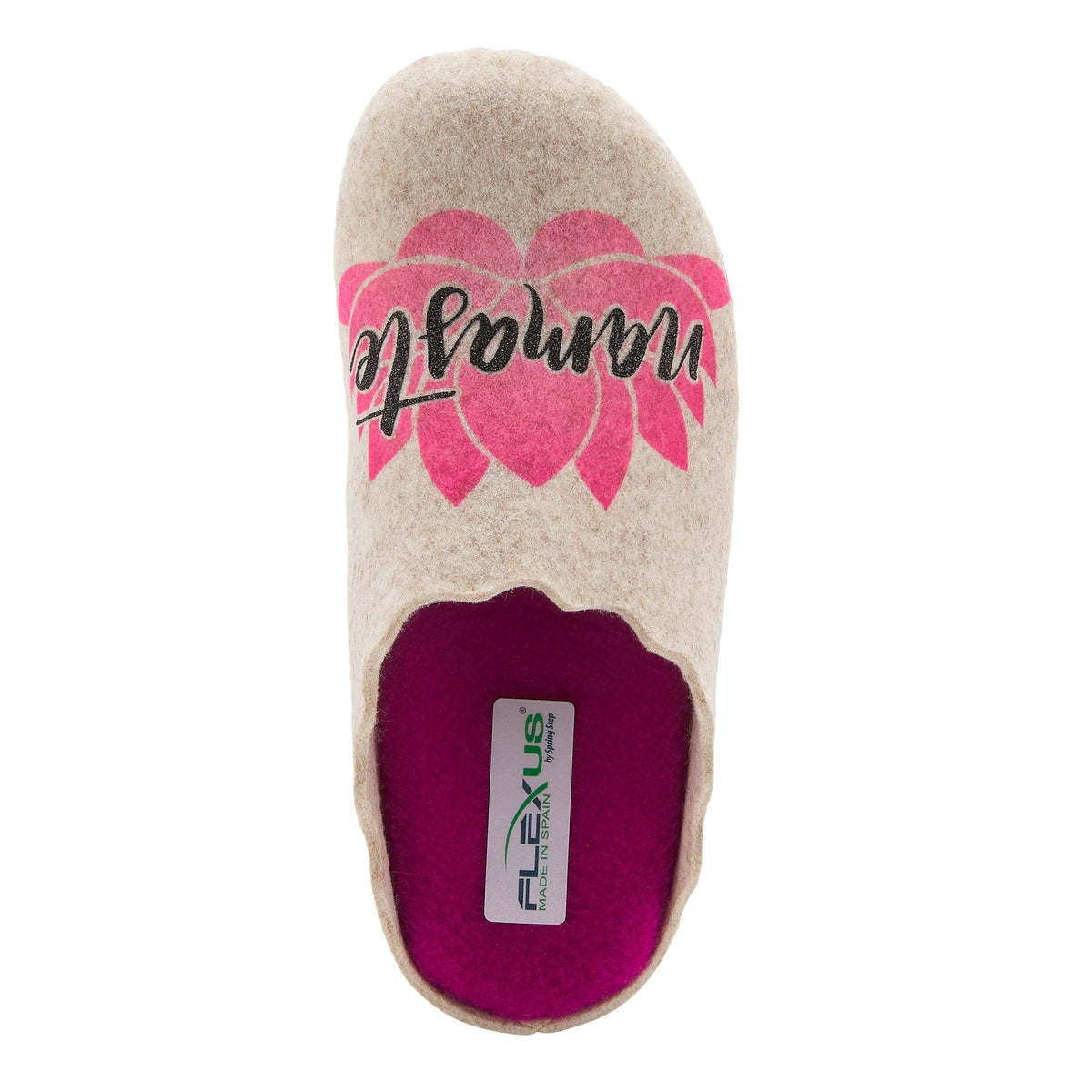 Flexus FLEXUS NAMASTE SLIPPER comfort shoe in sand with flexible sole