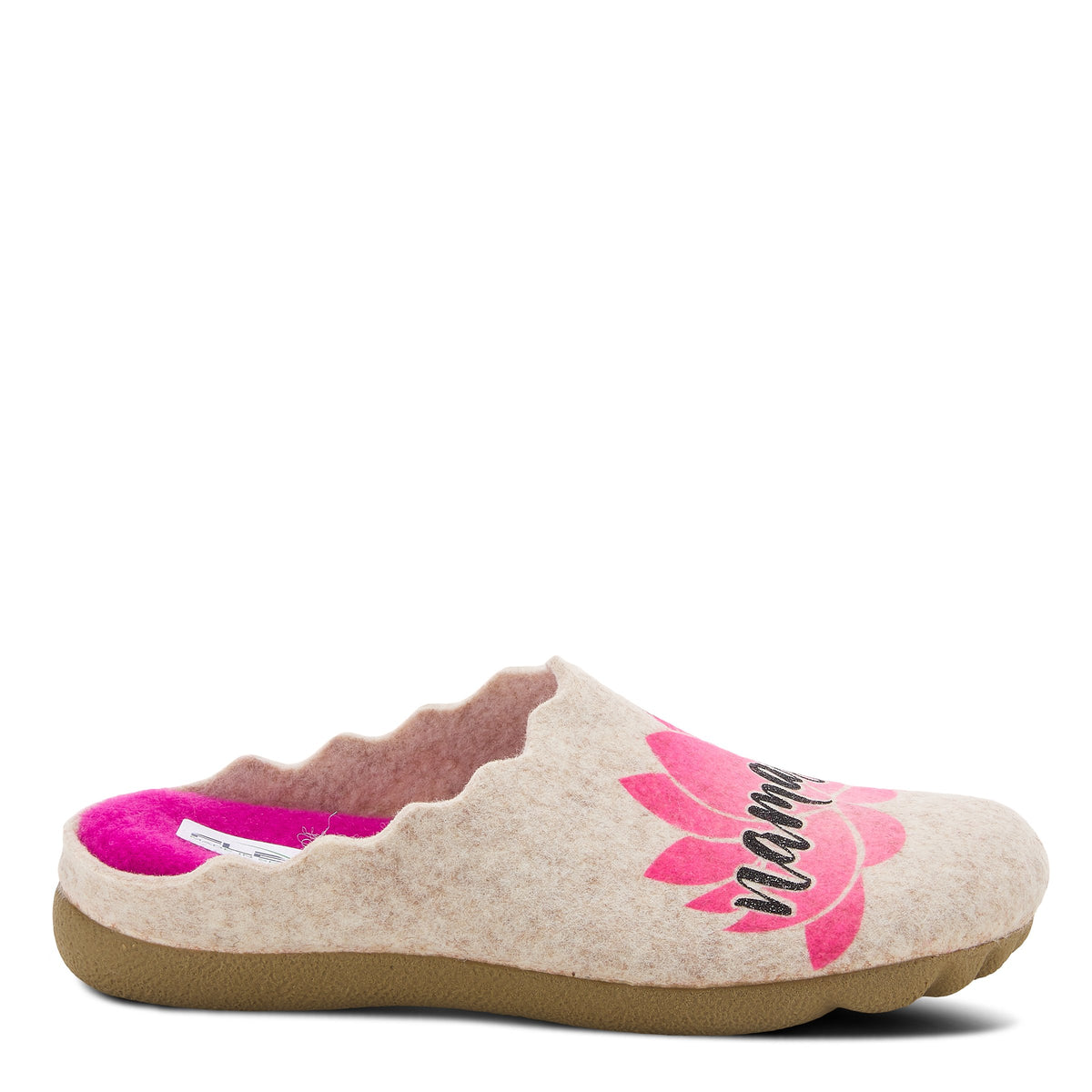 Flexus FLEXUS NAMASTE SLIPPER comfort shoe in sand with flexible sole