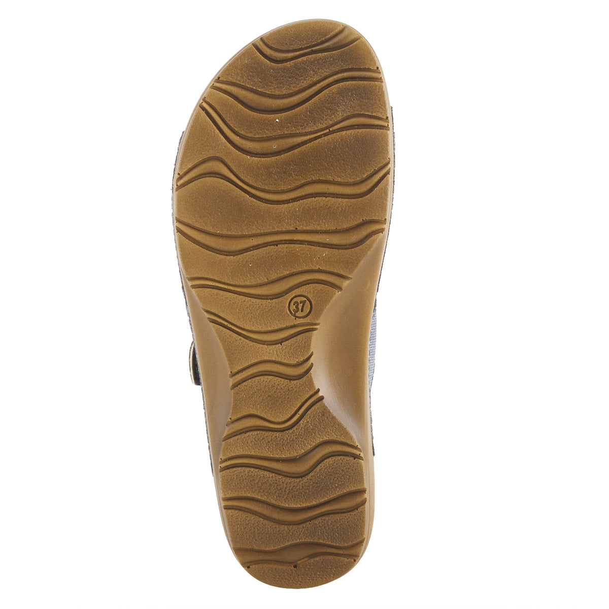 Flexus FLEXUS NERY-JEANS SLIDE SANDAL sandal in navy with flexible sole