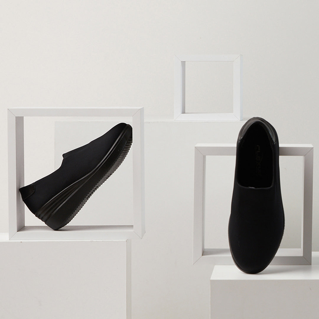 Flexus Flexus NORAL Shoes comfort shoe in black with flexible sole