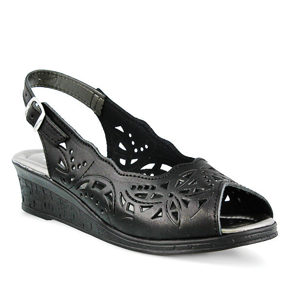 Spring Step SPRING STEP ORELLA SANDAL sandal in peach with comfortable everyday design