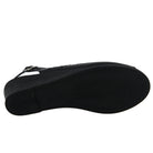 Spring Step SPRING STEP ORELLA SANDAL sandal in black nubuck with comfortable everyday design