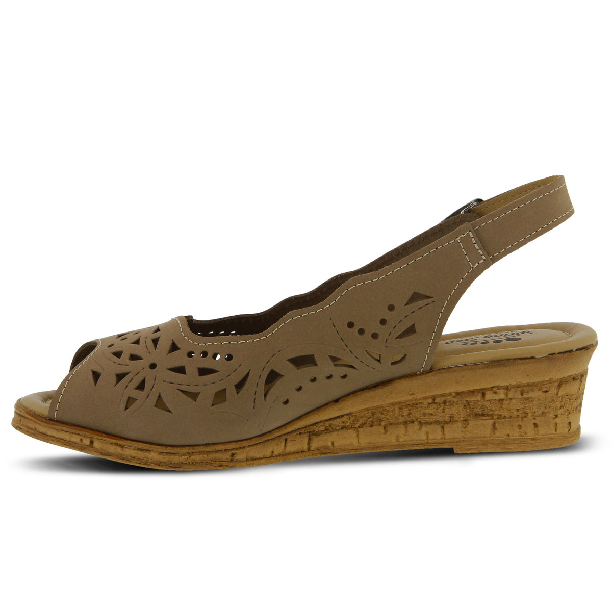 Spring Step SPRING STEP ORELLA SANDAL sandal in white with comfortable everyday design