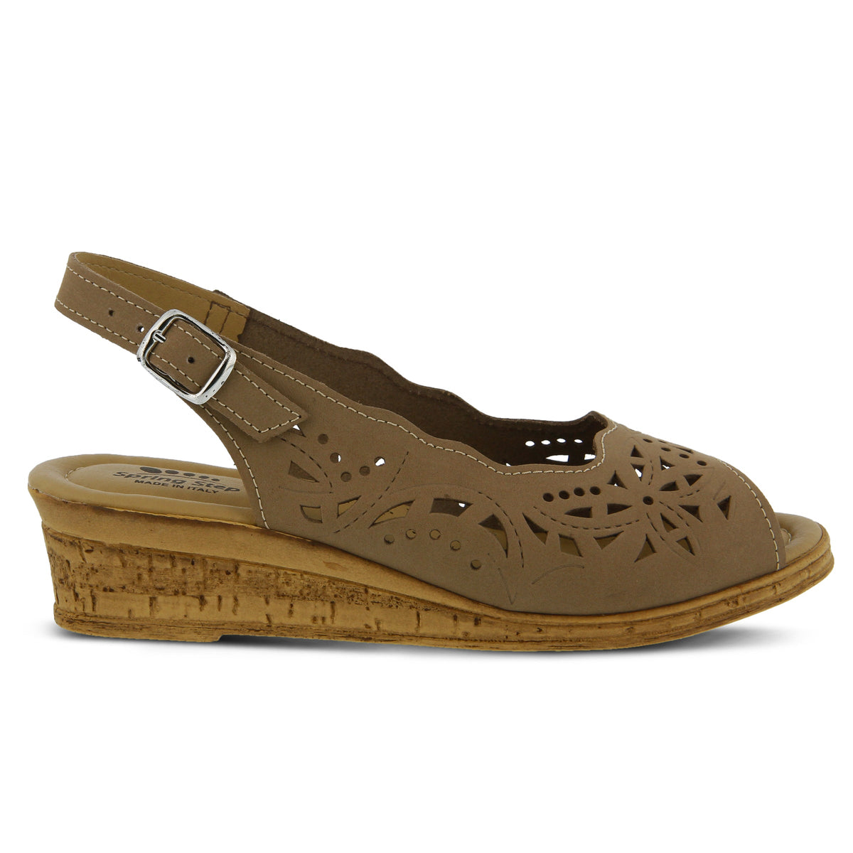 Spring Step SPRING STEP ORELLA SANDAL sandal in beige with comfortable everyday design