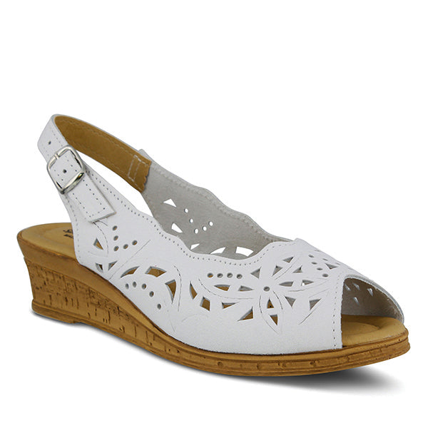 Spring Step SPRING STEP ORELLA SANDAL sandal in white with comfortable everyday design