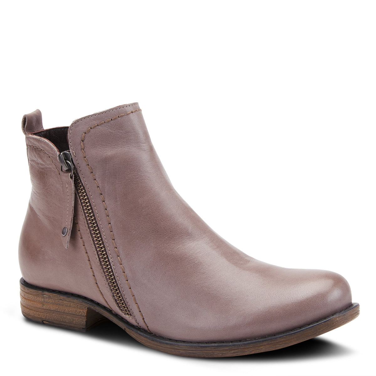 Spring Step Oziel Boots: Leather Booties – Spring Step Shoes