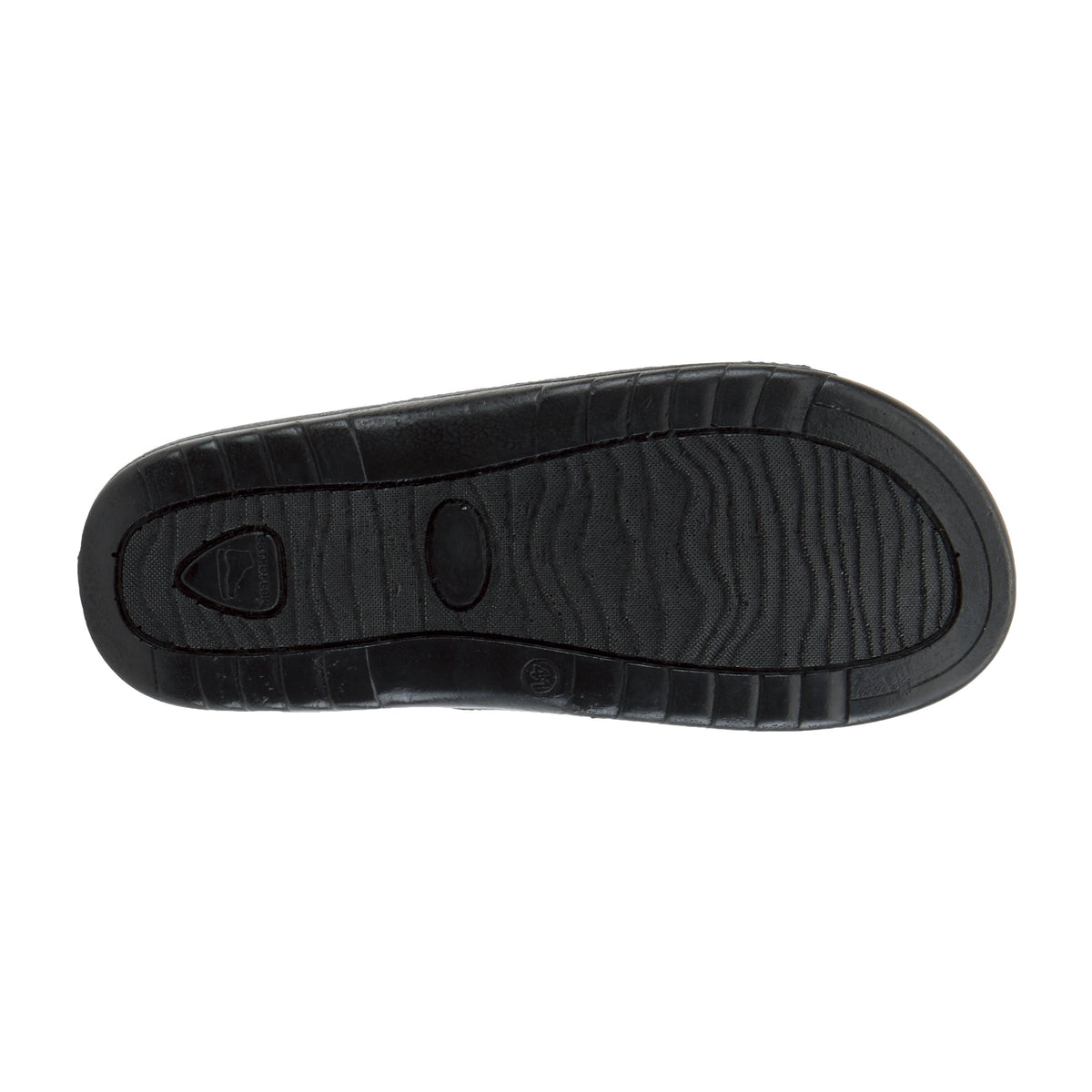 Spring Step SPRING STEP MEN OZZIE MEN'S SLIDE SANDAL sandal in black nubuck with comfortable everyday design