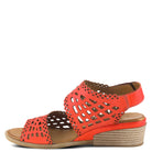 Spring Step SPRING STEP PETRA SANDAL sandal in red with comfortable everyday design