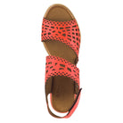 Spring Step SPRING STEP PETRA SANDAL sandal in red with comfortable everyday design