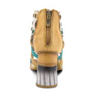 L'Artiste L'ARTISTE PLATIUM ANKLE STRAP SANDAL sandal in bone multi with handcrafted leather design